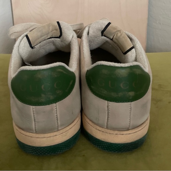 GUCCI mens Screener GG sneaker size 10 - Picture 6 of 10